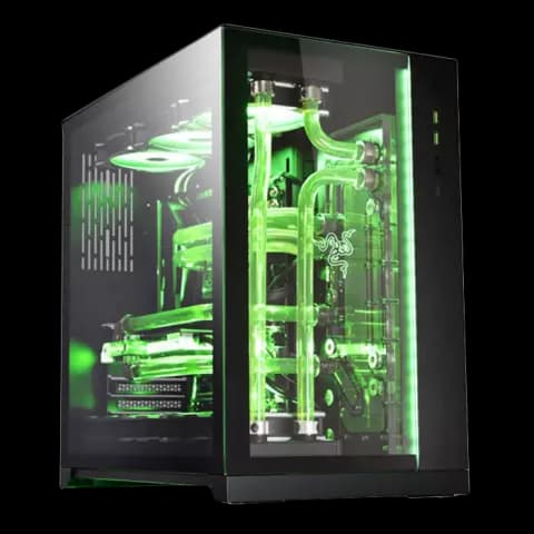 کیس گیمینگ Lian Li مدل O11 dynamic razer edition