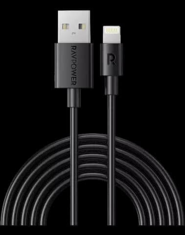 کابل شارژ 2  متری USB به Lightning راوپاور مدل RP-CB1015