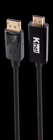 کابل 1.5 متری DisplayPort به HDMI کی نت مدل K-CODP2HD15