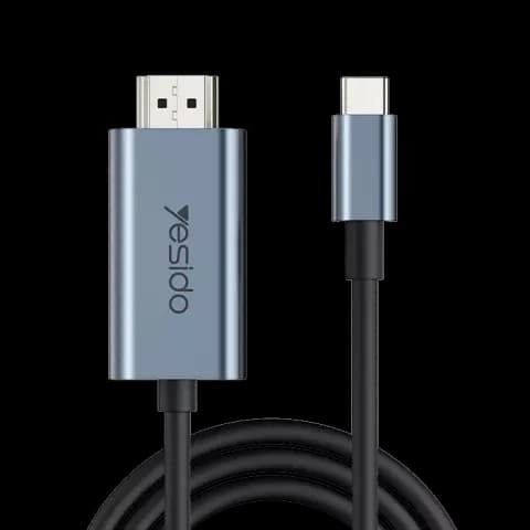 کابل تبدیل 2 متری Type-C به HDMI یسیدو مدل HM10