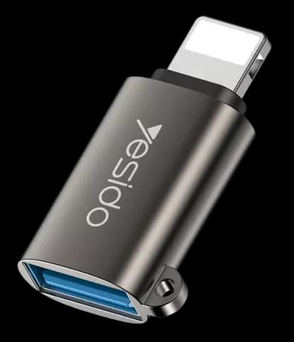 تبدیل OTG Lightning یسیدو مدل GS14