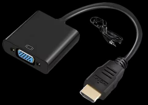 تبدیل HDMI به VGA دی نت به همراه کابل AUX