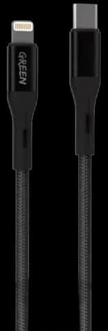 کابل شارژ 1.2 متری USB Type-C به Lightning گرین لاین مدل GNBCTCTLGBK