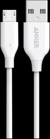 کابل شارژ 1.8 متری USB به MICRO USB انکر مدل PowerLine A8133