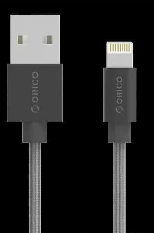 کابل شارژ 1 متری USB به Lightning اوریکو مدل LTF-10-V1-BK-PRO-BP