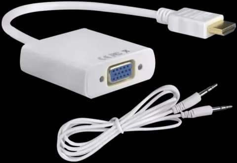 کابل تبدیل HDMI به VGA وی نت همراه با کابل AUX