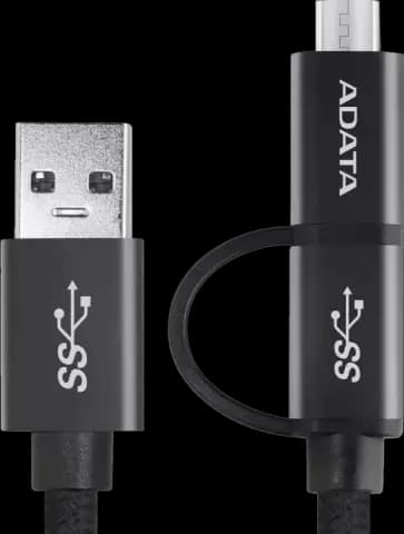 کابل شارژ 1 متری USB به ADATA MICRO USB/TYPE-C