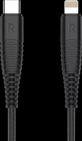 کابل شارژ 1 متری TYPE-C به RAVPOWER LIGHTNING مدل RP-CBO2O