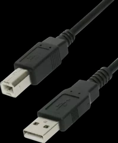 کابل پرینتر 1.5 متری KNET-PLUS USB2.0 AM TO BM