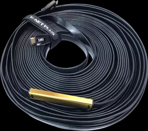کابل 30 متری HDMI 2.0 PRO FLAT برند K-NET PLUS