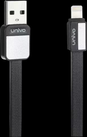 کابل شارژ 1 متری USB به UNIVO LIGHTNING مدل UN-004I