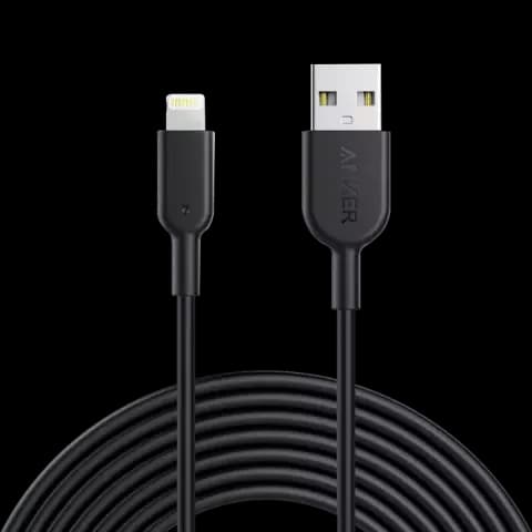 کابل شارژ 3 متری USB به ANKER LIGHTNING مدل A8434H11