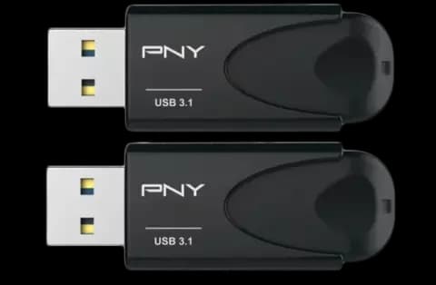 فلش مموری 32 گیگابایت PNY مدل Attaché 4 بسته 2 عددی
