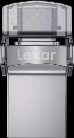 فلش مموری 128 گیگابایت Lexar مدل JumpDrive Dual Drive D35c