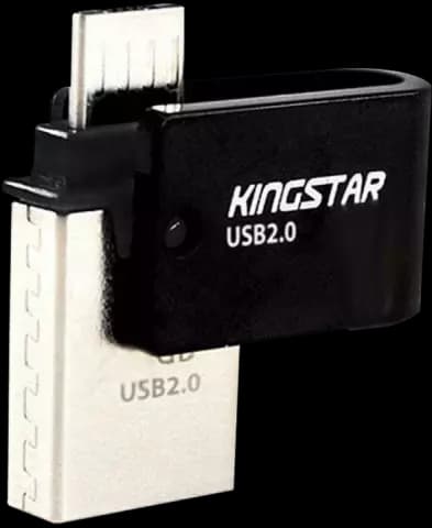 فلش مموری 32 گیگابایت KINGSTAR مدل Dual S20