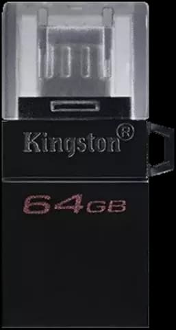 فلش مموری 64 گیگابایت Kingston مدل DataTraveler MicroDuo 3 G2