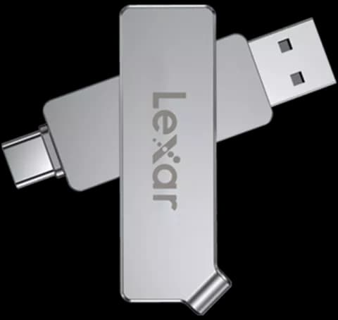 فلش مموری 32 گیگابایت Lexar مدل JumpDrive Dual Drive D30c