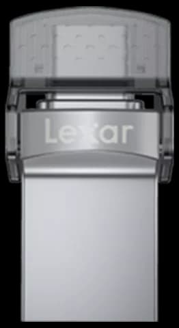 فلش مموری 32 گیگابایت Lexar مدل JumpDrive Dual Drive D35c