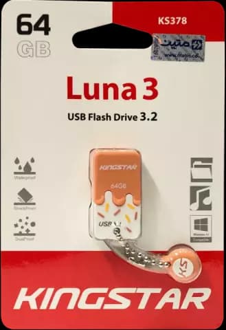 فلش مموری 64 گیگابایت KINGSTAR مدل LUNA3 KS378