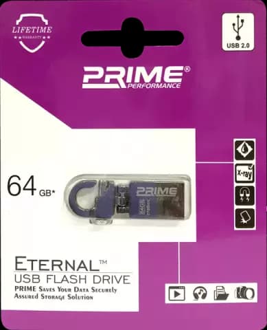 فلش مموری 64 گیگابایت PRIME مدل  ETERNAL