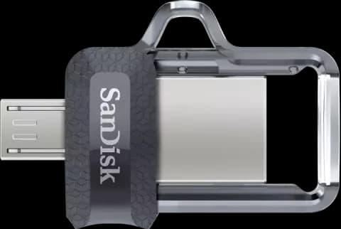 فلش مموری 128گیگابایت Sandisk مدل ULTRA DUAL DRIVE M3