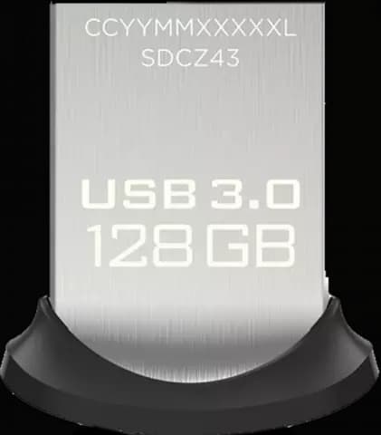 فلش مموری 128گیگابایت Sandisk مدل ULTRA FIT