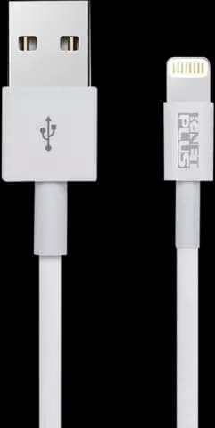 کابل شارژ 1.2 متری USB به MFI K-NET PLUS LIGHTENING