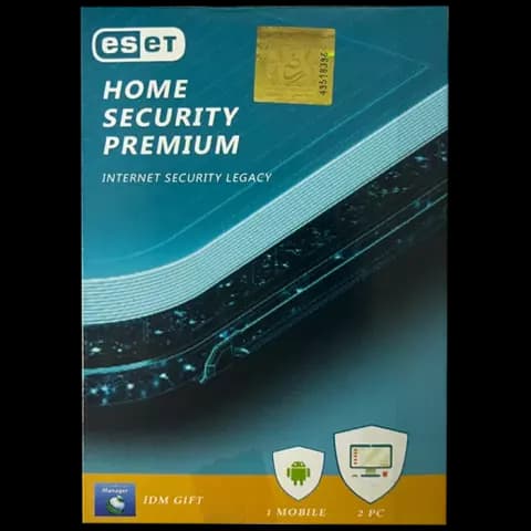 آنتی ویروس اورجینال سه کاربره Eset مدل Home Security Premium
