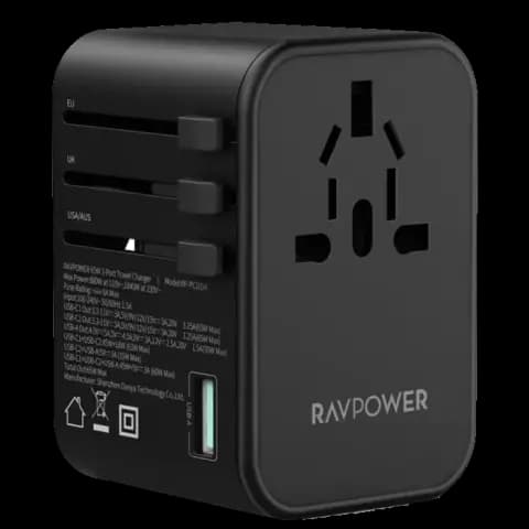 شارژر دیواری RAVPOWER مدل  RP-PC1033