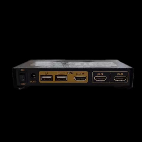 سوییچ 2 پورت K-NET PLUS مدل  KP-SWKH402