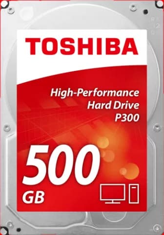 هارد اینترنال 500گیگابایت Toshiba مدل P300 HDWD105