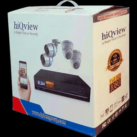 پک دوربین مدار بسته HIQVIEW مدل AHD 1.0MP KITS