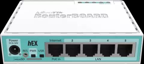 روتر MIKROTIK مدل hEX RB750Gr3