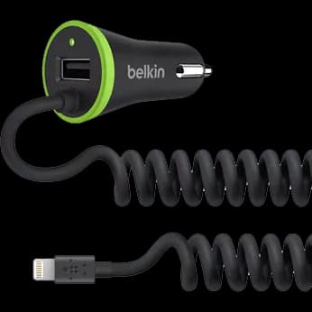 شارژر فندکی خودرو BELKIN مدل F8J154BT04-BLKP