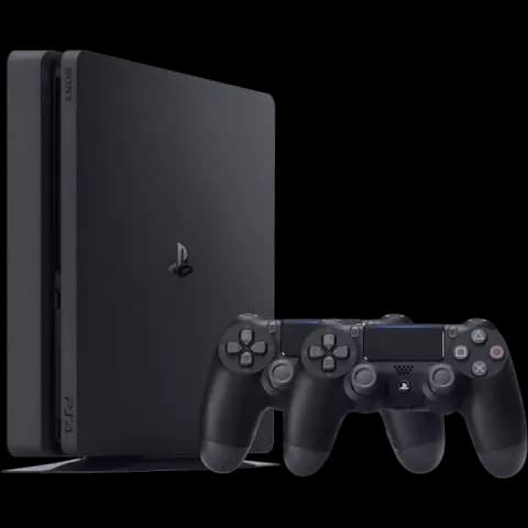 کنسول بازی SONY پلی استیشن 4 اسلیم یک ترابایت مدل CUH-2116B همراه با دو دسته بازی