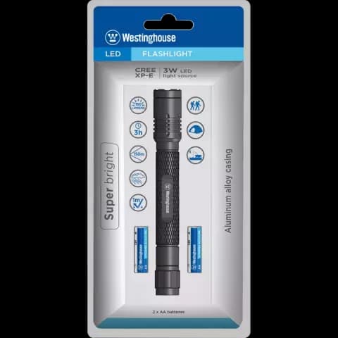 چراغ قوه WestingHouse مدل WF1512 همراه با باتری