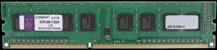 رم کامپیوتر 4گیگابایت مارک Kingston مدل KVR16N11S8/4
