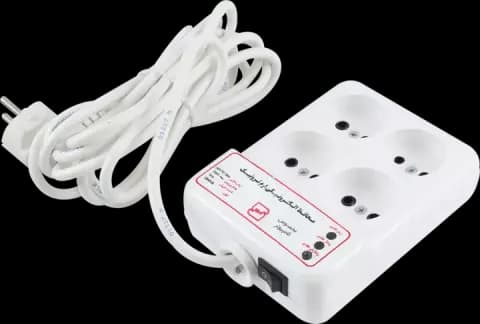 چند راهی برق و محافظ کامپیوتر و لوازم برقی آزمایشگاه ERAMTRONIC مدل AP4LC-C