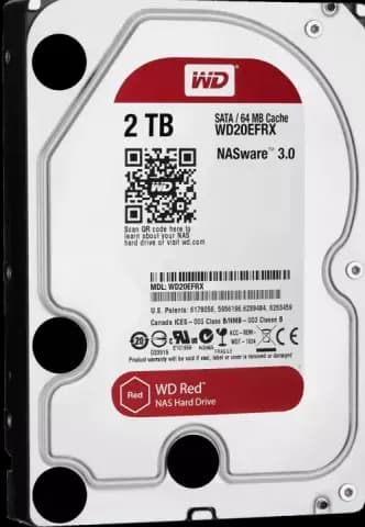 هارد اینترنال 2ترابایت WD مدل RED WD20EFRX