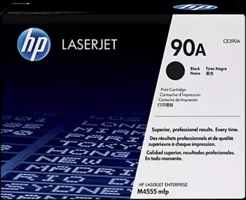 کارتریج تونر مشکی طرح اصلیHP مدل 90A CE390A
