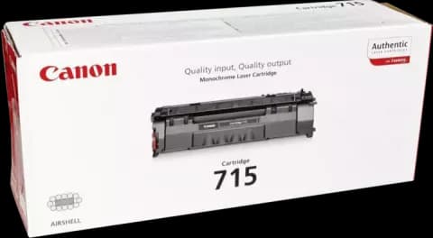 کارتریج تونر مشکی طرح اصلی CANON مدل 715