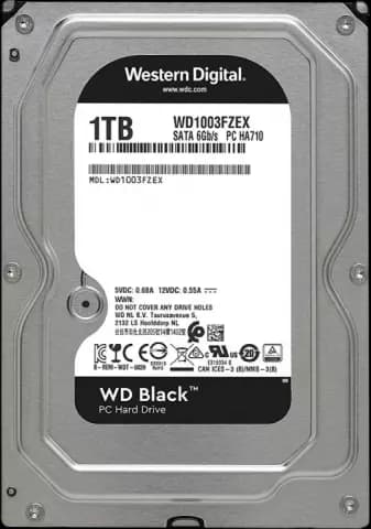 هارد اینترنال 1ترابایت WD مدل BLACK WD1003FZEX