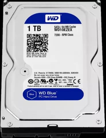هارد اینترنال 1 ترابایت WD مدل Blue WD10EZEX 