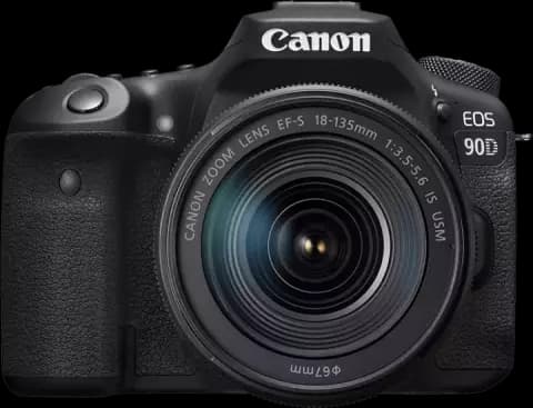 دوربین عکاسی Canon مدل EOS 90D با لنز 135-18 میلی متری
