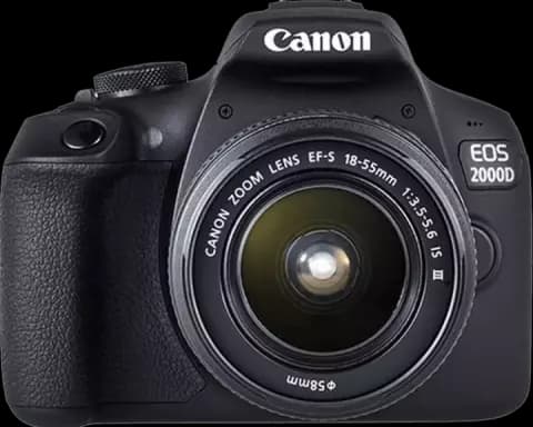 دوربین عکاسی Canon مدل EOS 2000D  با لنز 55-18 میلی متری