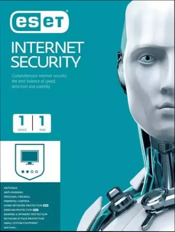 آنتی ویروس اورجینال دو کاربره Eset Internet Security Edition 2024