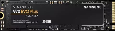 حافظه SSD اینترنال 250 گیگابایت Samsung مدل 970 EVO PLUS NVME M.2
