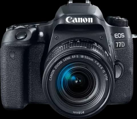 دوربین عکاسی با لنز 55-18 میلی متری Canon EOS مدل 77D