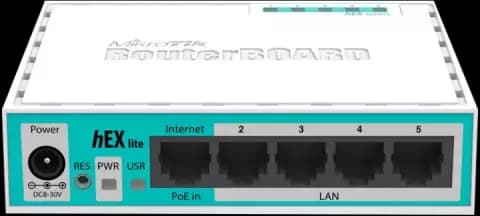 روتر شبکه  Mikrotik مدل HEX LITE RB750R2