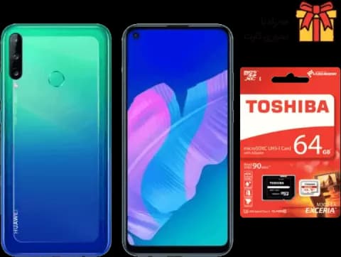 گوشی موبایل 64 گیگابایت HUAWEI مدل Y7P به همراه مموری کارت 64 گیگابایت TOSHIBA
